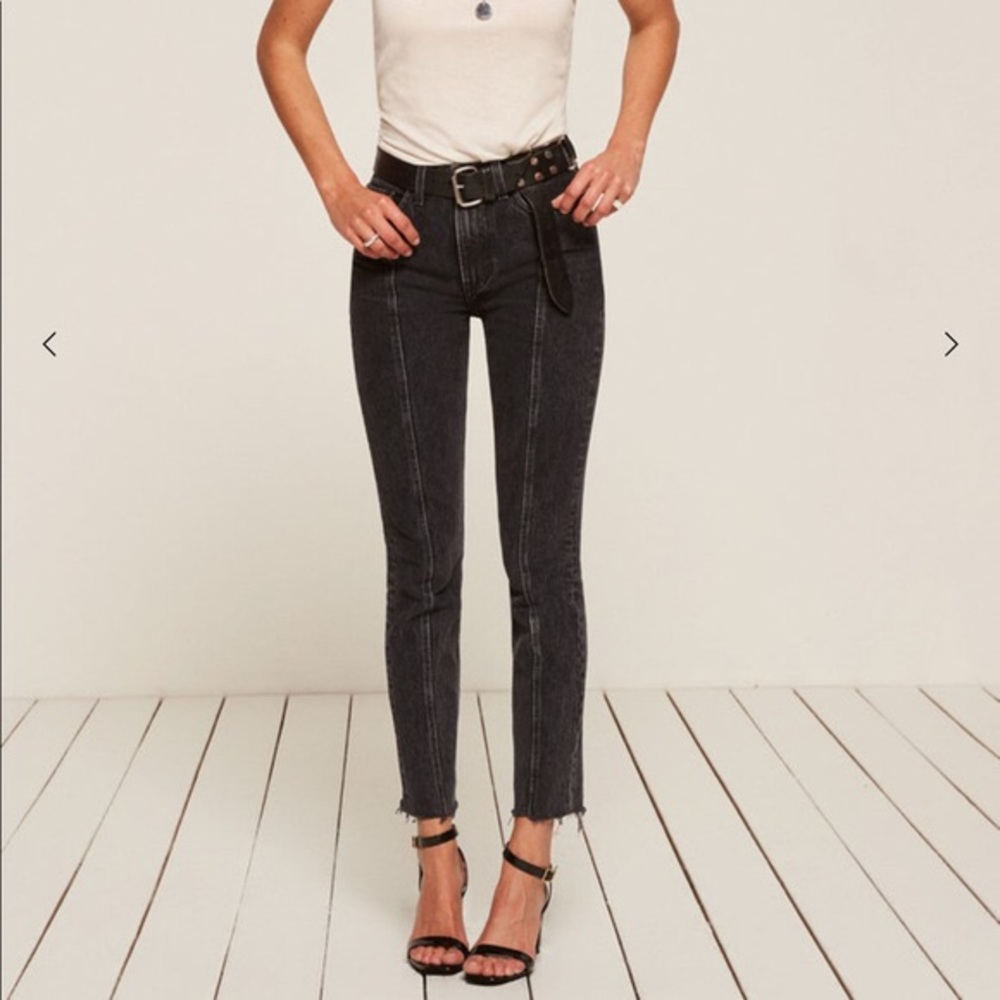 Reformation Seamed Jeans!